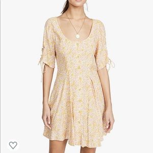 Free People Laced Up Mini Dress